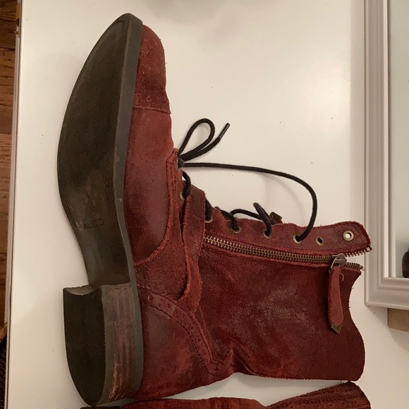 Aldo bourdeaux color Moro Boots - Picture 7 of 8